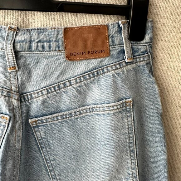 Denim Forum Aritzia The Joni High Rise Loose 29L Denim Jeans Pants US 30 - Picture 9 of 15